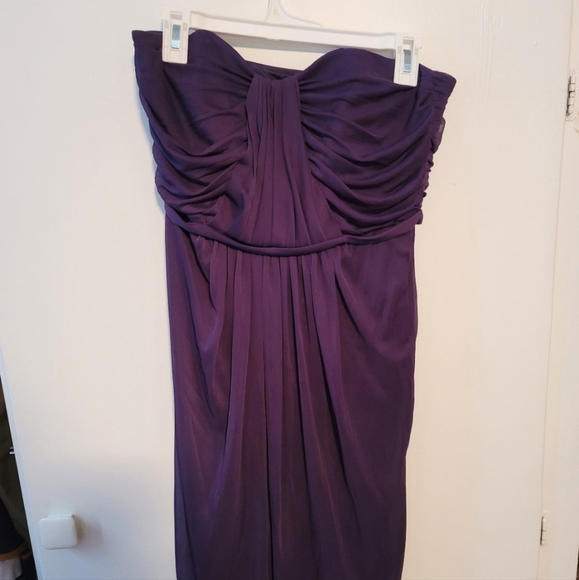 David's Bridal sleeveless dress size 10 - Picture 3 of 5
